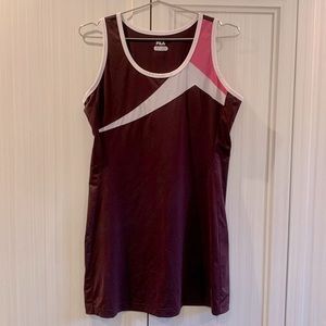 Gorgeous Dark Purple Fila Tennis Dress!